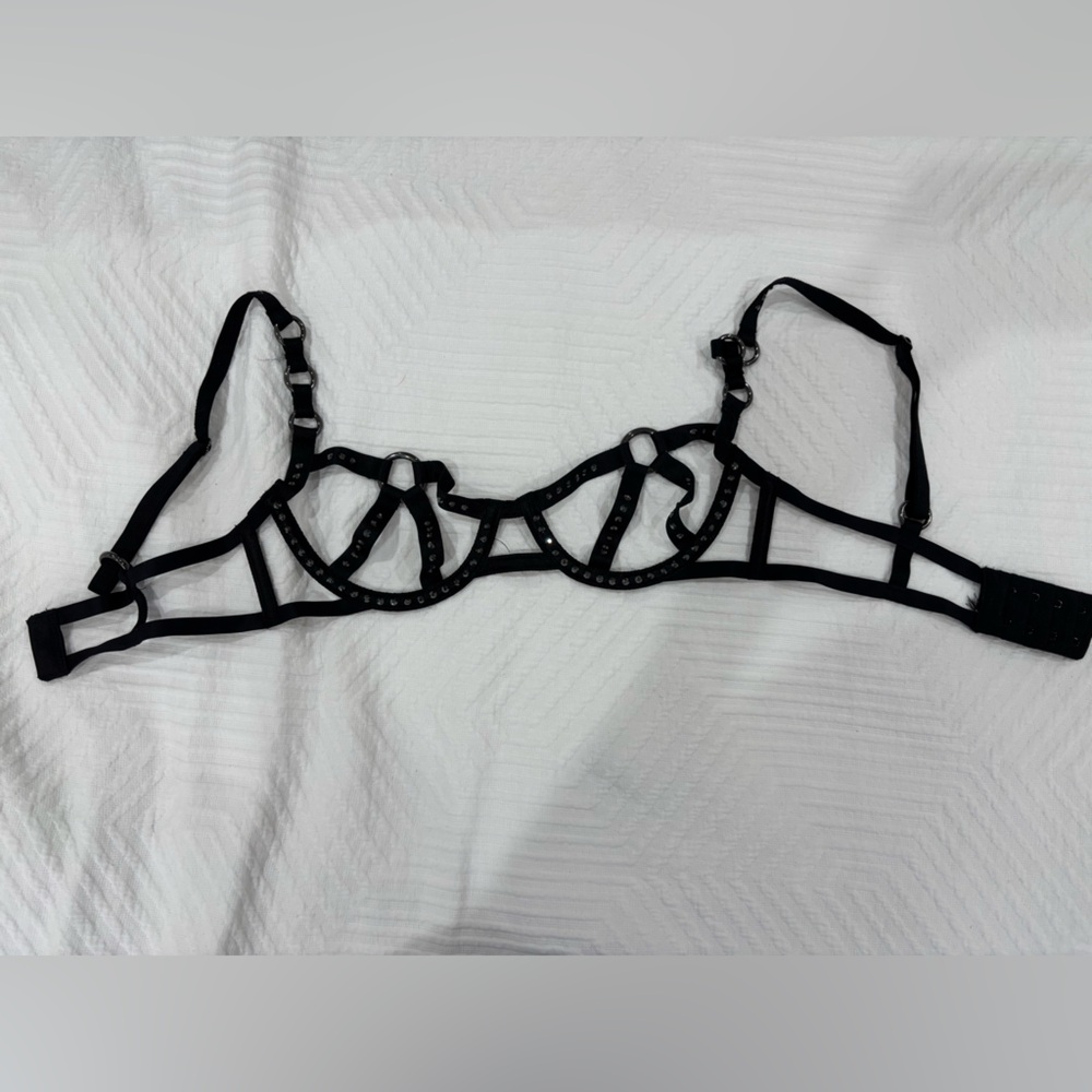 Victoria's Secret Black Strappy Bra